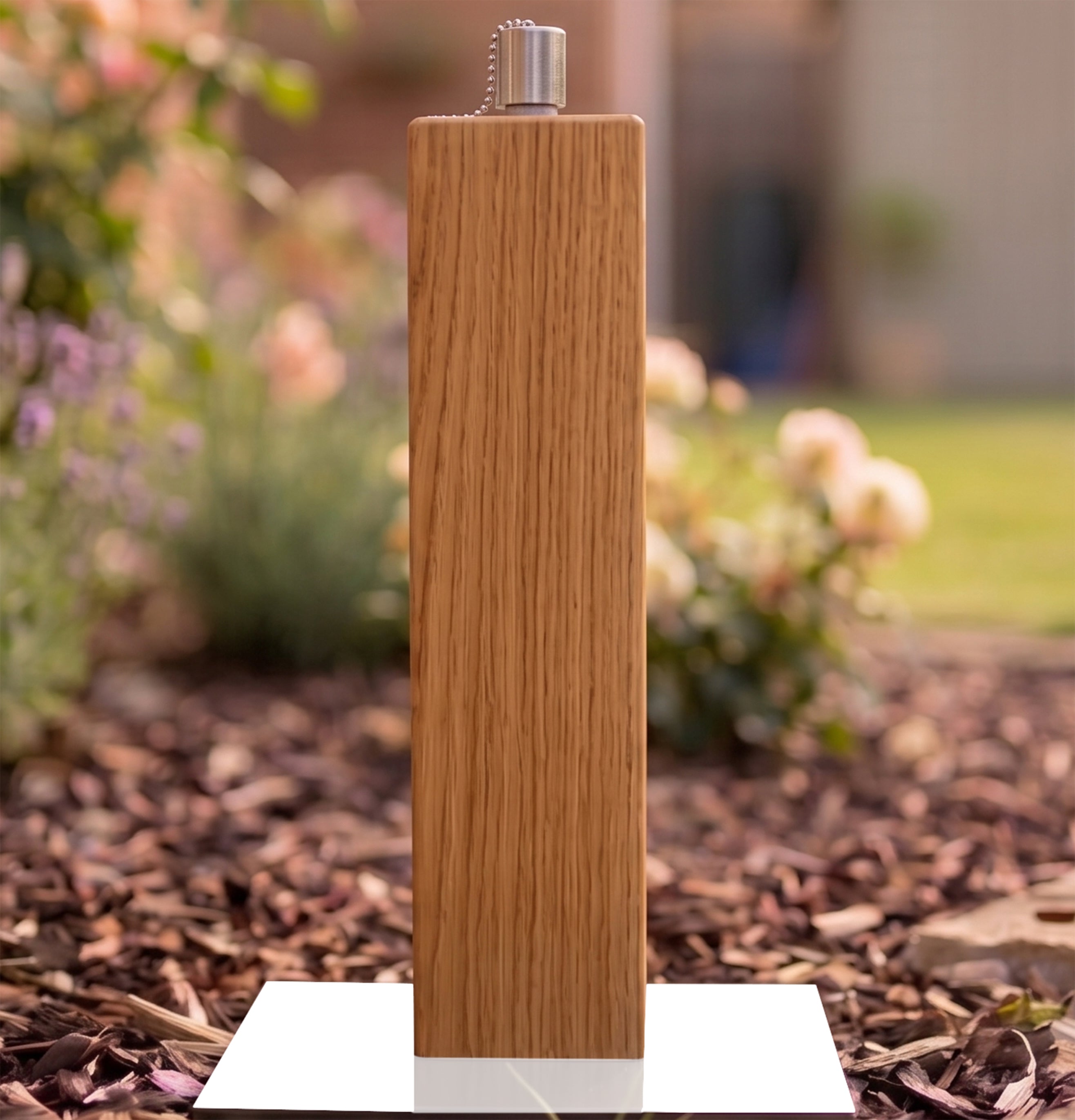 Elche Gartenfackel mit Gravur 40cm