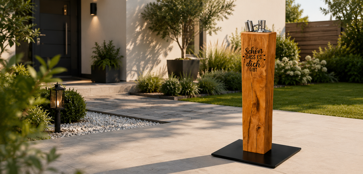 Gartenfackel - Handgefertigt und Personalisierbar